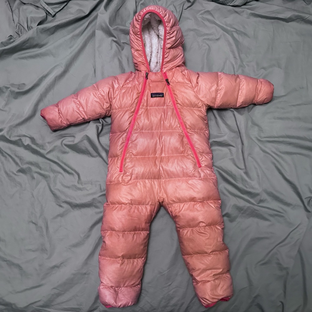 12-18 month Patagonia Infant Hi-Loft Down Sweater Bunting